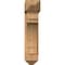 Ekena Millwork Merced Arts and Crafts Smooth Bracket w/ Offset Brace, Western Red Cedar, 7 1/2"W x 26"D x 34"H BKT0806X26X34MRC03SWR - alternate 3